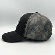 Woodland Black Pinnacle Fit Hat